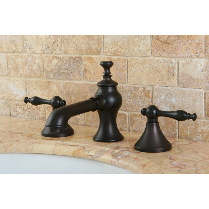 Kingston Brass KC7065NL 8 in. Widespread Bathroom Faucet, Oil Rubbed Bronze