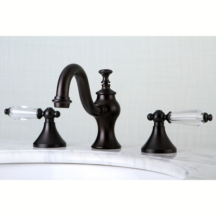 Kingston Brass KC7165WLL 8 in. Widespread Bathroom Faucet, Oil Rubbed Bronze