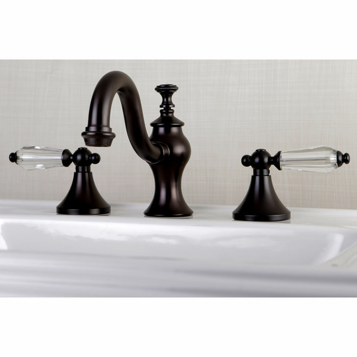 Kingston Brass KC7165WLL 8 in. Widespread Bathroom Faucet, Oil Rubbed Bronze