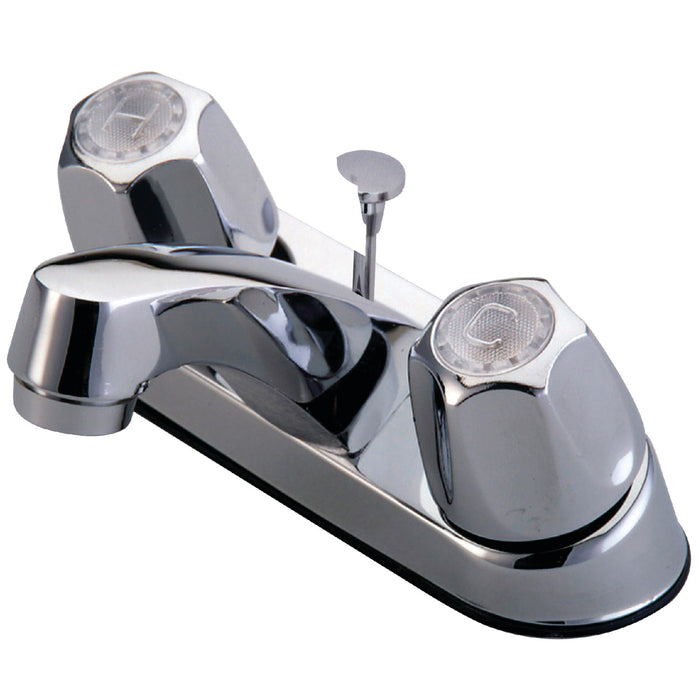 Kingston Brass KF103AP 4 in. Centerset Bathroom Faucet, Polished Chrome