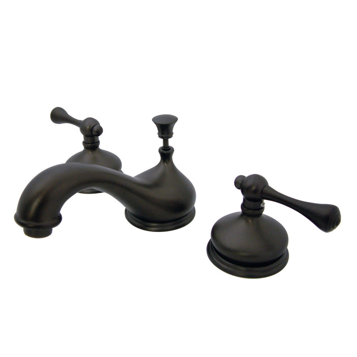Kingston Brass KS1165BL 8 in. Widespread Bathroom Faucet, Oil Rubbed Bronze