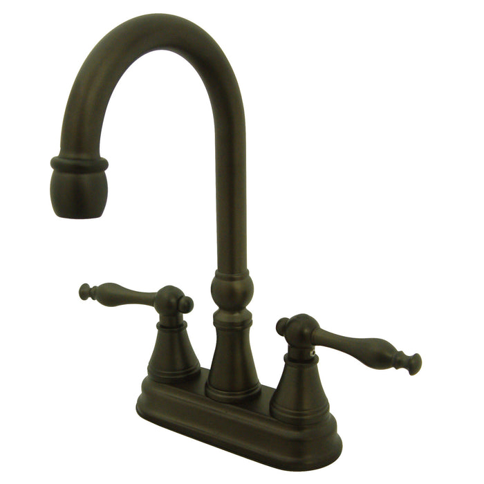 Kingston Brass KS2495NL Bar Faucet, Oil Rubbed Bronze