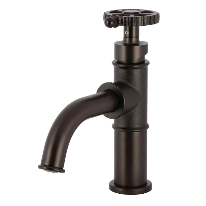 Kingston Brass KS2825CG Fuller Single-Handle Bathroom Faucet with Push Pop-Up, Oil Rubbed Bronze