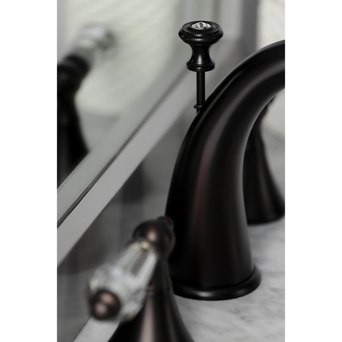 Aqua Eden KS2975WLL 8 in. Widespread Bathroom Faucet, Oil Rubbed Bronze