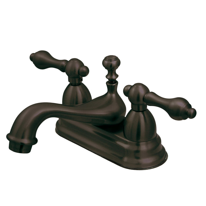 Kingston Brass KS3605AL 4 in. Centerset Bathroom Faucet, Oil Rubbed Bronze