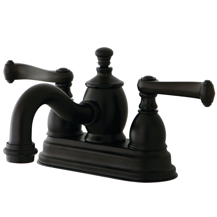 Kingston Brass KS7105FL 4 in. Centerset Bathroom Faucet, Oil Rubbed Bronze