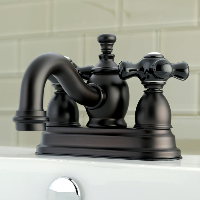 Kingston Brass KS7105PKX 4 in. Centerset Bathroom Faucet, Oil Rubbed Bronze