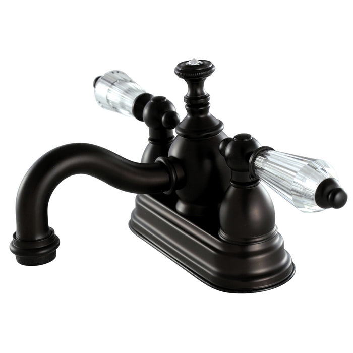 Kingston Brass KS7105WLL 4 in. Centerset Bathroom Faucet, Oil Rubbed Bronze