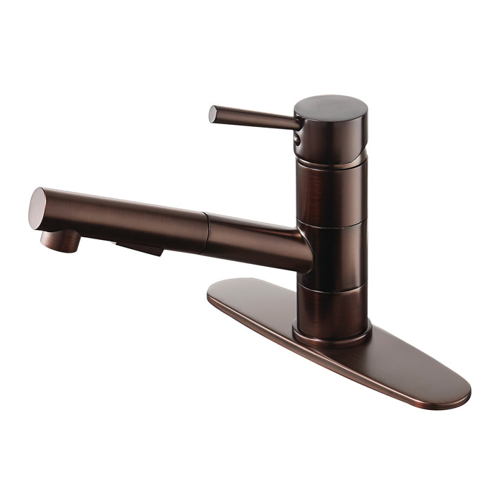Gourmetier LS8405DL Concord Single-Handle Pull-Out Kitchen Faucet, Oil Rubbed Bronze
