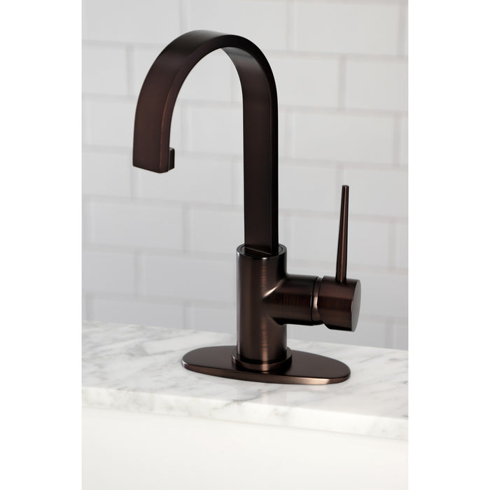 Kingston Brass LS8615NYL New York One-Handle 1-Hole Deck Mounted Bar Faucet, Oil Rubbed Bronze