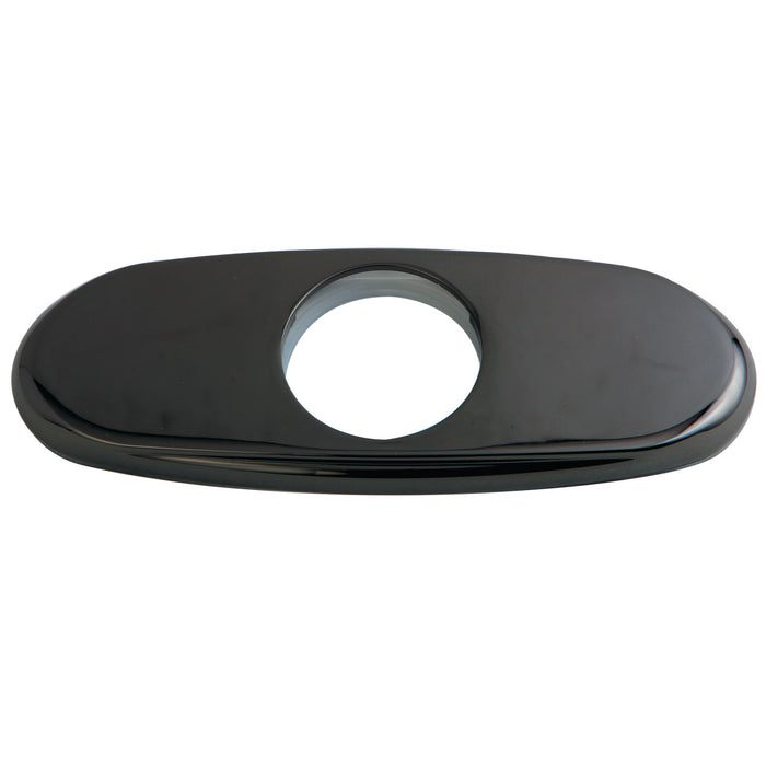 Kingston Brass NSCP8420 Faucet Cover Plate, Black Stainless Steel