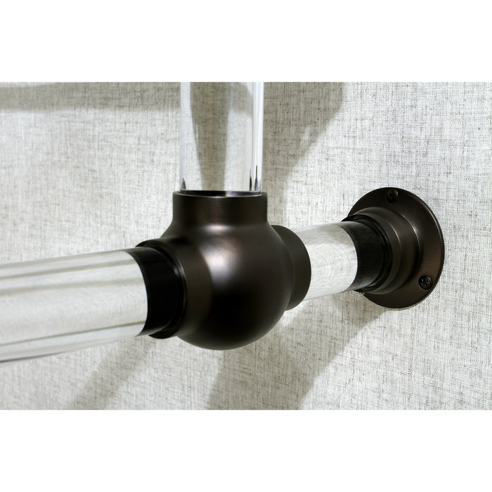 Kingston Brass VAH282033ORB Templeton 24-Inch x 20-3/8-Inch x 33-1/4-Inch Acrylic Console Sink Legs, Oil Rubbed Bronze