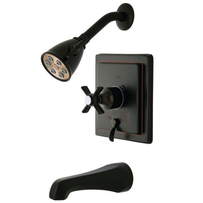 Kingston Brass VB86550ZX Tub/Shower Faucet, Oil Rubbed Bronze