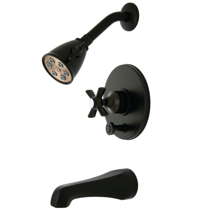 Kingston Brass VB86950ZX Millennium Tub and Shower Faucet, Oil Rubbed Bronze